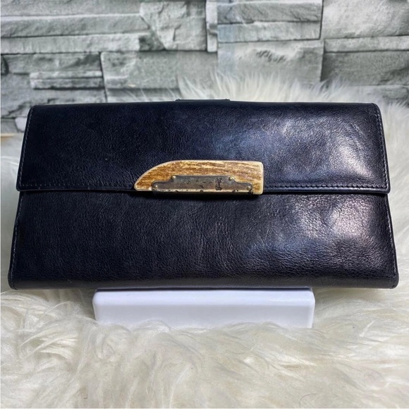 Yves Saint Laurent Midnight Blue Leather Accessory - Picture 2 of 13